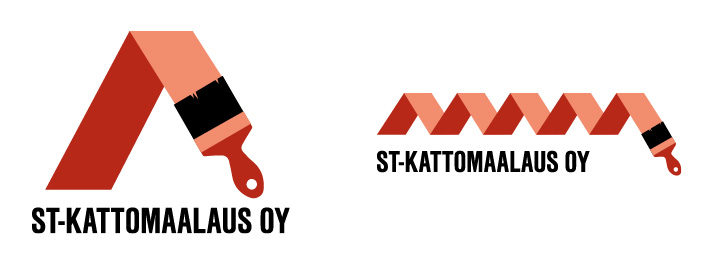 ST-Kattomaalaus Oy logo